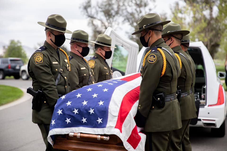 BP agent laid to rest